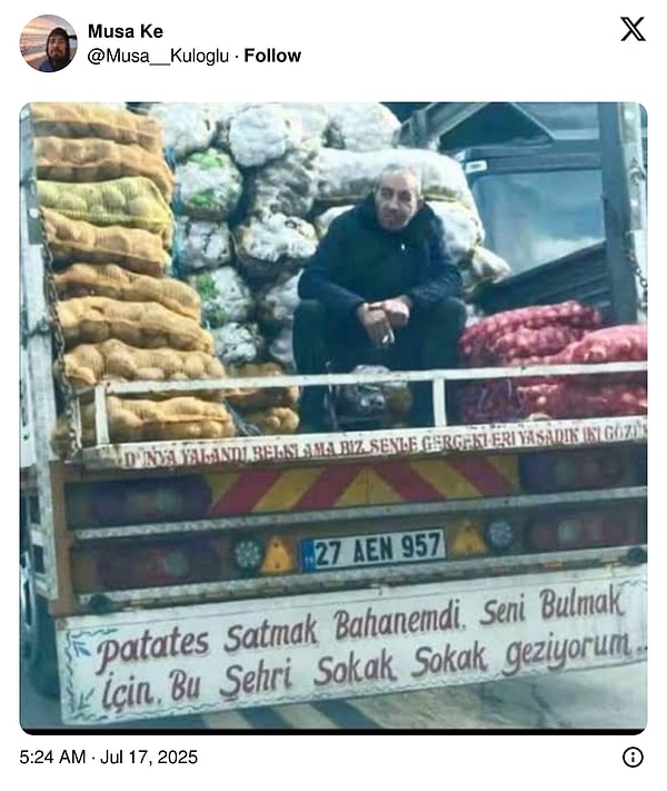 "Gezdim seni sokak sokak, vallahi yok hesap kitap" 👇