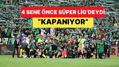 4 Sene Önce Süper Lig'de Maça Çıkan Denizlispor Kapanıyor