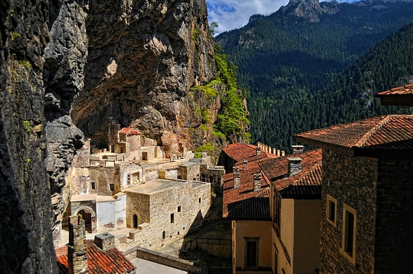 7. Sumela Monastery - A Mystical Building on the Black Sea Cliffs