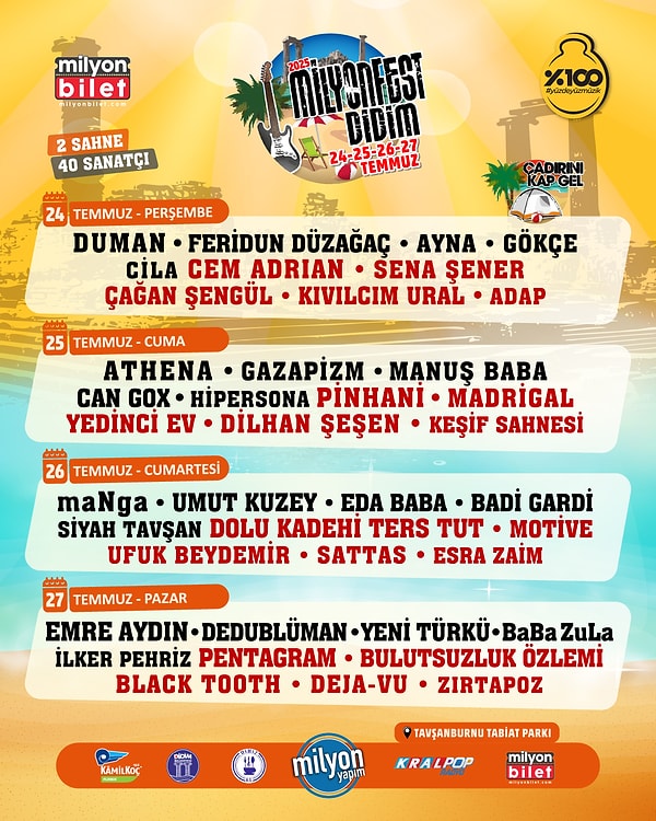 Efsane bir kadro ile eğlence hiç bitmeyecek!