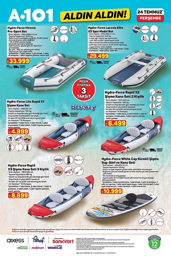 Hydro Force Laconia Elite X5 Spor Model Bot 29.499 TL