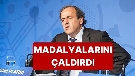 Ünlü Futbol İnsanı Michel Platini'nin Tüm Kupa ve Madalyaları Çalındı