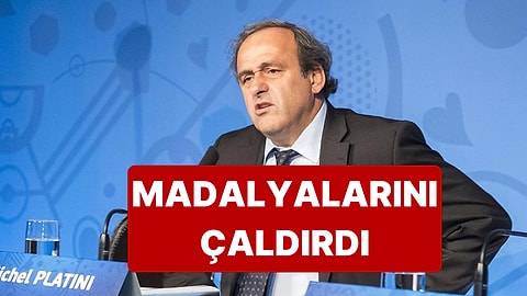 Ünlü Futbol İnsanı Michel Platini'nin Tüm Kupa ve Madalyaları Çalındı