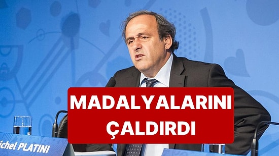 Ünlü Futbol İnsanı Michel Platini'nin Tüm Kupa ve Madalyaları Çalındı