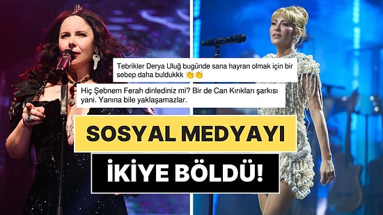 Derya Uluğ’dan Harbiye’de Şebnem Ferah Sürprizi: "Can Kırıkları" Performansı Sosyal Medyayı İkiye Böldü!