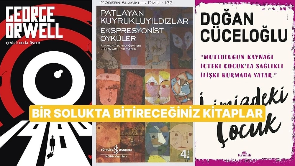 Farklı Türlerden Tek Solukta Bitireceğiniz 12 Kitap Önerisi