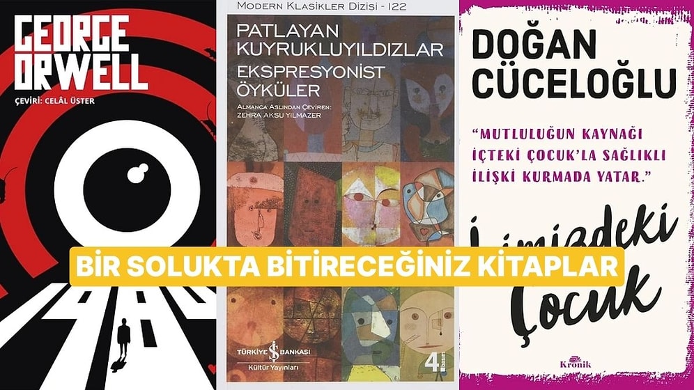 Farklı Türlerden Tek Solukta Bitireceğiniz 12 Kitap Önerisi