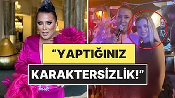 Her hareketiyle olay yaratan Murat Övüç, bu kez de sahnede kendisine hediye edilen çiçeği yere fırlatınca ortalık karıştı.