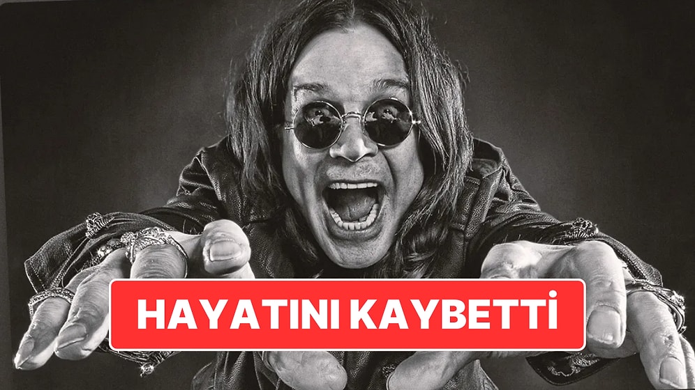 Ailesi Açıkladı: Ünlü Şarkıcı Ozzy Osbourne 76 Yaşında Hayatını Kaybetti