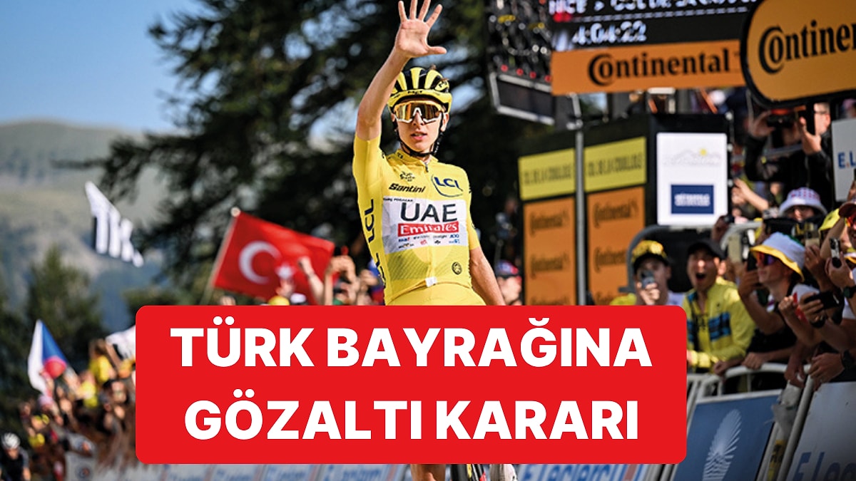 Tour de France&apos;da Açtığı Türk Bayrağı ile Tanınan Ahmet Mumcu Bayrak Sebebiyle Gözaltına Alındı
