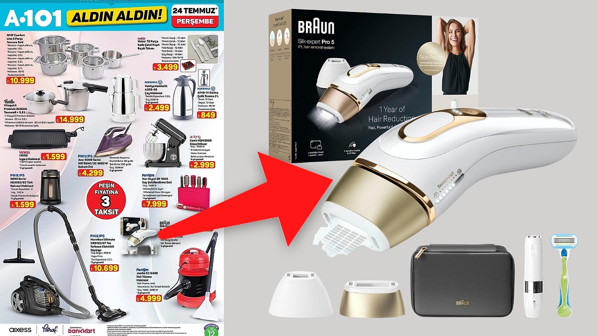 A101&apos;de Satışa Sunulan Braun Silk Expert Pro 5 Alınır mı? Özellikleri ve Yorumları