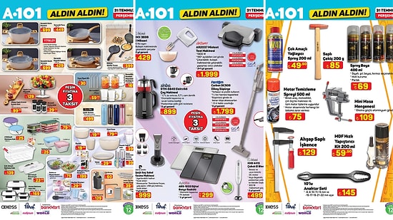 A101'e Valiz Seti Geliyor! 31 Temmuz 2025 A101 Aldın Aldın Kataloğu