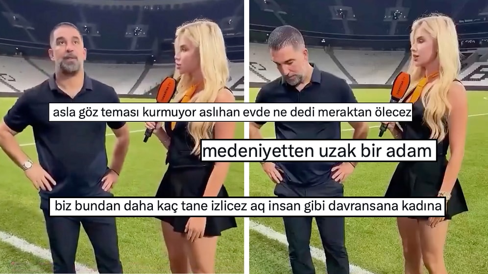 Hanımcılık mı Saygısızılık mı? Arda Turan'ın Göz Teması Kurmaktan Kaçındığı Röportajı X'te Tartışma Yarattı!
