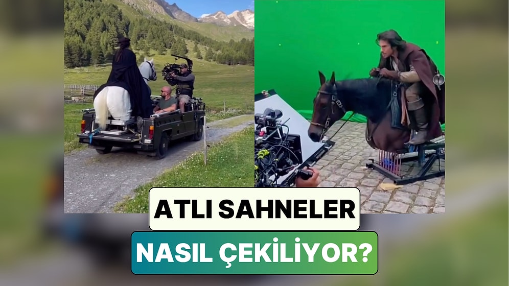 Bir Daha Nasıl Ciddiyetle İzleyeceğiz? Dizi ve Filmlerdeki Atlı Sahnelerin Nasıl Çekildiğini Biliyor musunuz?