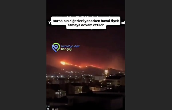 Havai fişekler özellikle yaz aylarında, kuru ve rüzgârlı havalarda ciddi yangın riskleri oluşturur.
