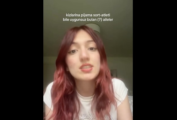 Evde şort ve tişörte izin yok!
