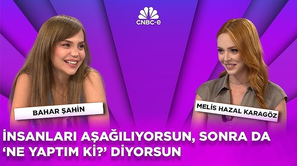 Mine Tugay'ın sesi soluğu çıkmıyordu, Bahar Şahin de daha sakin gözüküyordu ki geçtiğimiz dakikalarda konuyla direkt alakalı bir detay dikkat çekti.