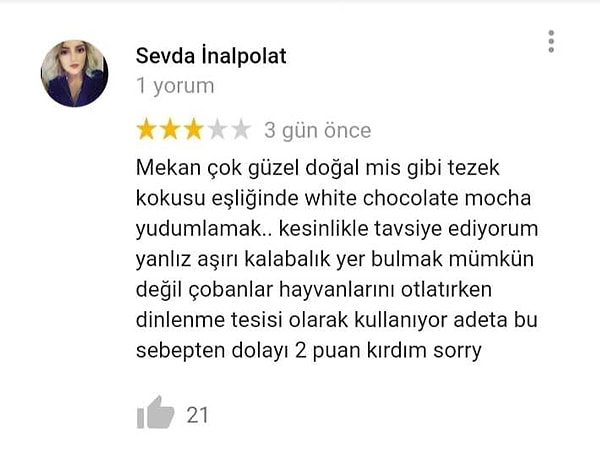 Mis gibi tezek kokusu eşliğinde...
