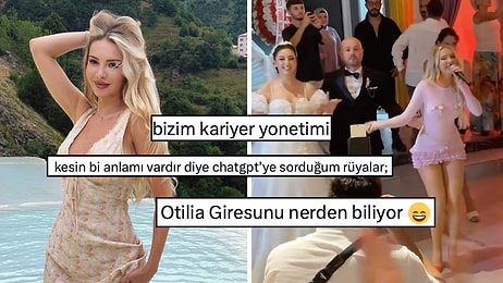 Dünyaca Ünlü Rumen Şarkıcı Otilia'nın Giresun'da Bir Düğünde Şarkı Söylediği Anlar Gündem Oldu!