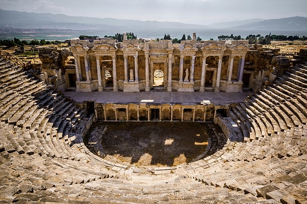 4. Hierapolis Ancient Theatre (Denizli - Pamukkale)
