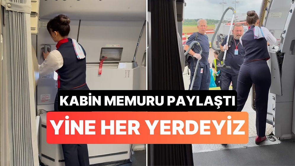 Yurt Dışına İnen Bir Kabin Memuru Uçağın Kapısını Açınca Şaşıp Kaldı: Türkler Karşıladı
