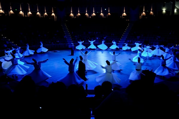 What is the Whirling Dervish Show, and Why is it Performed?