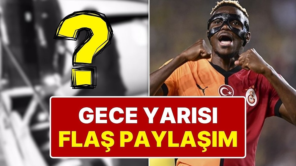 Gece Yarısı Osimhen’den Galatasaray Paylaşımı: Galatasaray Osimhen’e Kavuşuyor