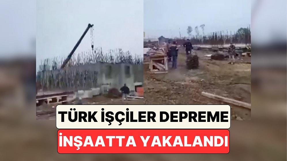 Türk İnşaat İşçileri Rusya'daki 8.8'lik Depreme Çalıştıkları Sırada Yakalandı: "1 Dakikayı Geçti"