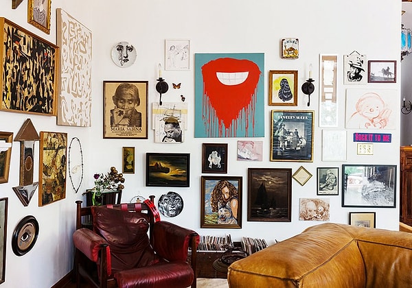 Sanat tutkunları için galeri gibi duvarlar!