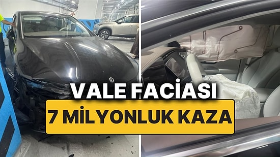 Tatil Kabusa Dönüştü! Çeşme'de Vale 7 Milyonluk Arabayı Otelin Otoparkında Pert Etti!