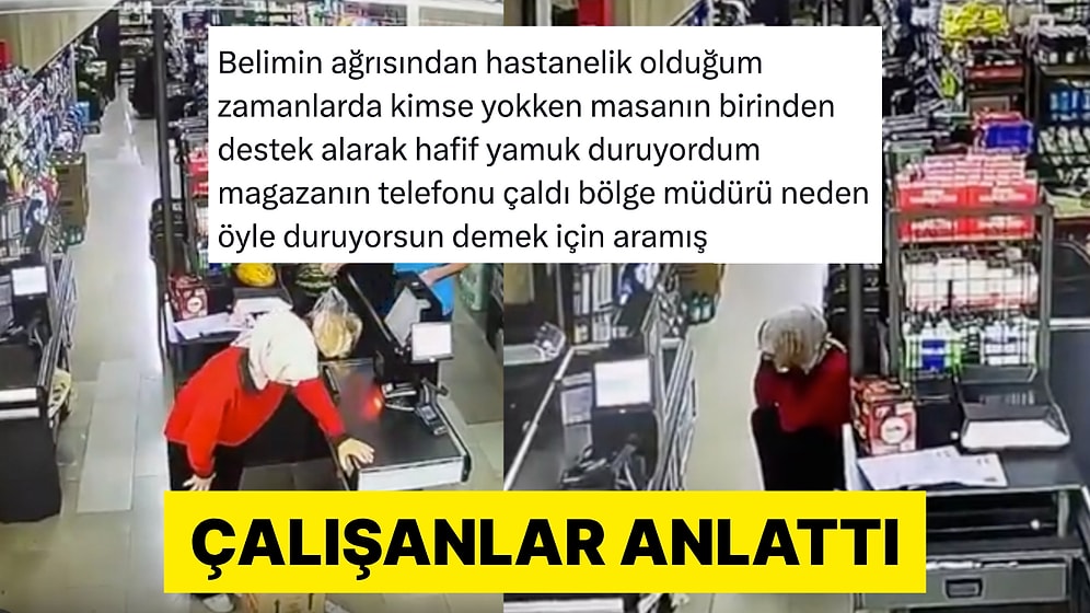 Yorgunluktan Bitkin Düşen Kasiyerin Viral Olmasıyla Çalışanlar Sorunlarını Anlattı