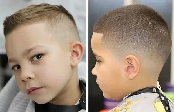 Çocuk Asker Tıraşı Saç Modeli