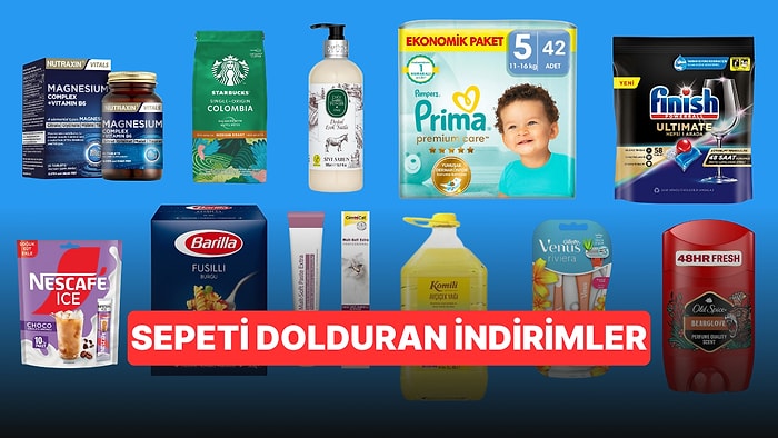 Günlük İhtiyaçlarınızı Tamamlayacak Ürünlerde Süper İndirim Günleri Başladı!