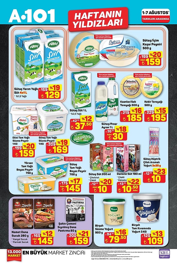 Sek / Kaanlar Tereyağı 500 gr 185 TL