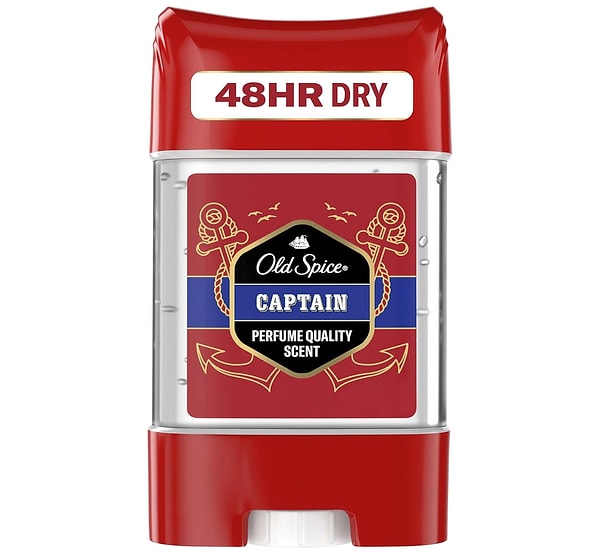 Old Spice Captain Erkek İçin Terleme Önleyici Jel Deodorant