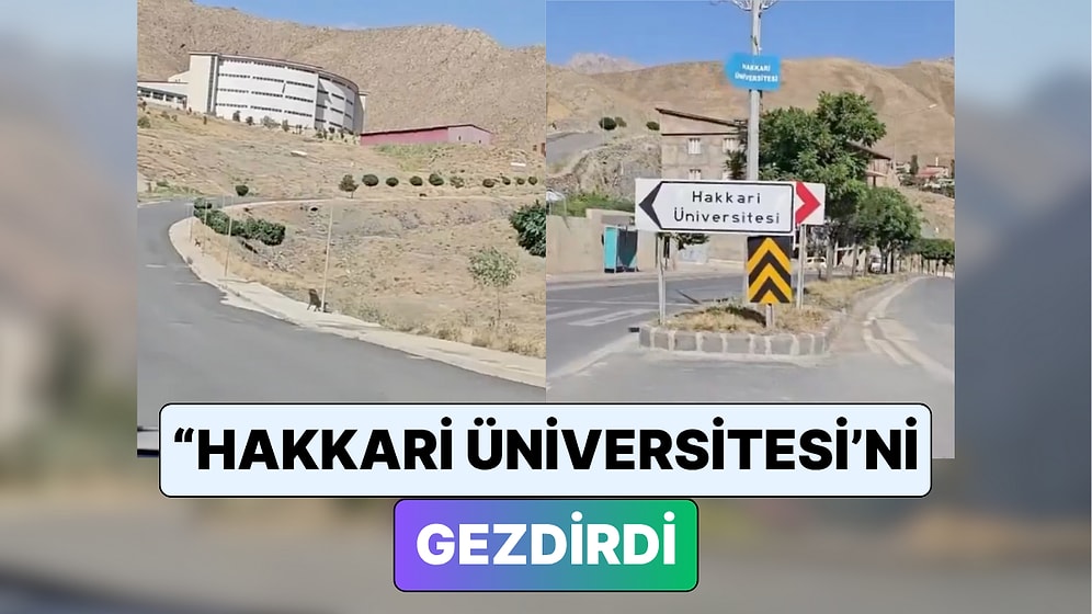 Tercih Dönemi Başlamışken Kampüsleri Gezelim: Bir İçerik Üreticisi Hakkari Üniversitesi'nin Kampüsünü Gezdirdi