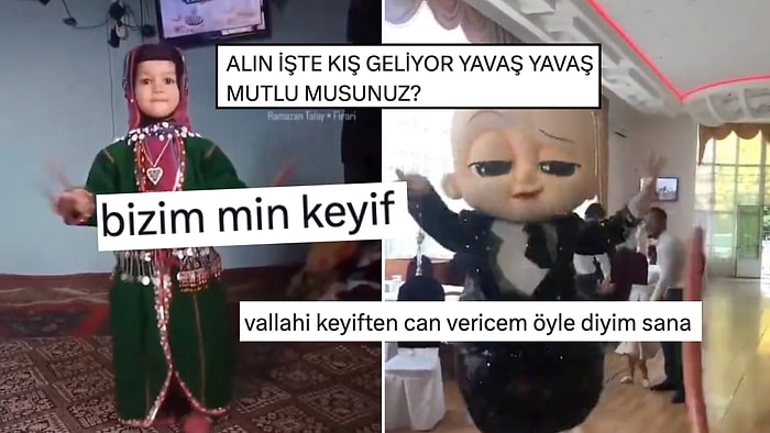 Kışın Yavaş Yavaş Yaklaşmasıyla Duygularına Hakim Olamayıp Güldüren X Ahalisi
