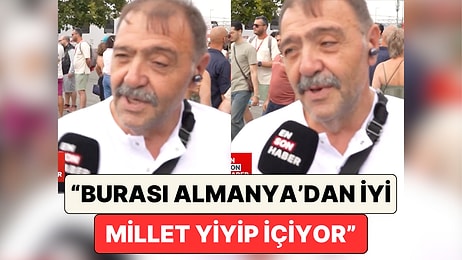 Ankara'dan Ev Aldığını Söyleyen Bir Gurbetçi "Burada Bir Tane Aç İnsan Gösterin Kuran'ı Öpeceğim" Dedi