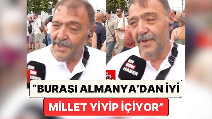 Ankara'dan Ev Aldığını Söyleyen Bir Gurbetçi "Burada Bir Tane Aç İnsan Gösterin Kuran'ı Öpeceğim" Dedi