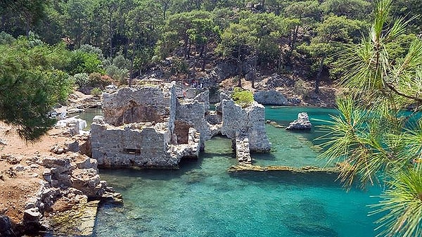 10. Feel History While Swimming in Phaselis