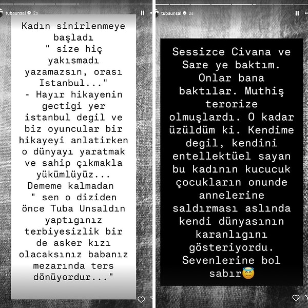 Ardından, kadının kendisini babasından vurduğunu, çocuklarının da şaşkınlık içinde kaldığını, kendi sözleriyle "terörize" olduğunu vurguladı.
