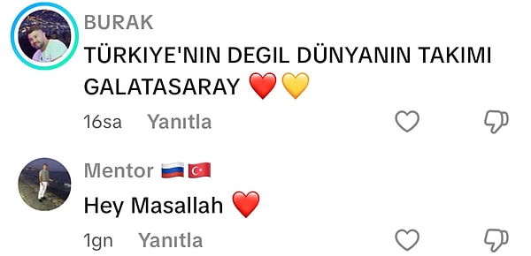 Yorumlar şöyle;