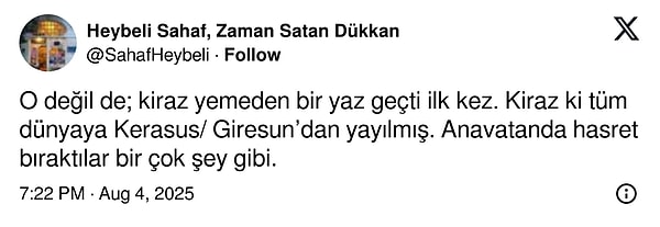 Şöyle de bir durum var...