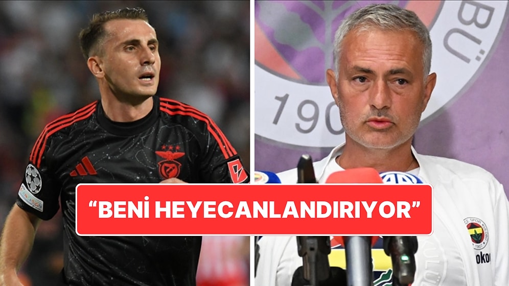 Kerem Aktürkoğlu’ndan Fenerbahçe’ye Mesaj: "Mourinho ile Çalışacak Olmak Beni Heyecanlandırıyor”