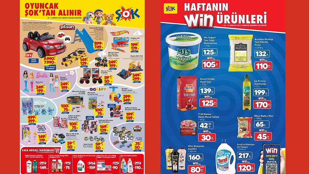 ŞOK'a Akülü Uzaktan Kumandalı Araba Geliyor! 9 Ağustos 2025 ŞOK Aktüel Ürünler Kataloğu