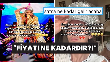 Jennifer Lopez'in Konserde Fırlattığı Şapkayı Havada Kapan Kullanıcının O Anları Viral Oldu