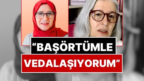 Başörtülü Yazar Berrin Sönmez Diyanet’e Tepki Gösterip Başını Açtı