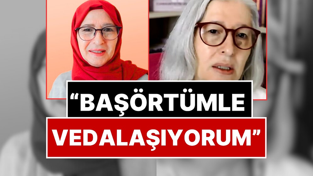 Başörtülü Yazar Berrin Sönmez Diyanet’e Tepki Gösterip Başını Açtı