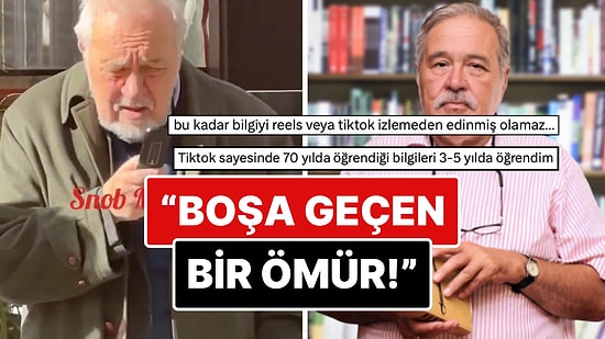 O Görüntüler Yeniden Gündem Oldu! İlber Ortaylı'nın Tuşlu Telefon Kullanması X'te Goygoy Malzemesi Çıkardı
