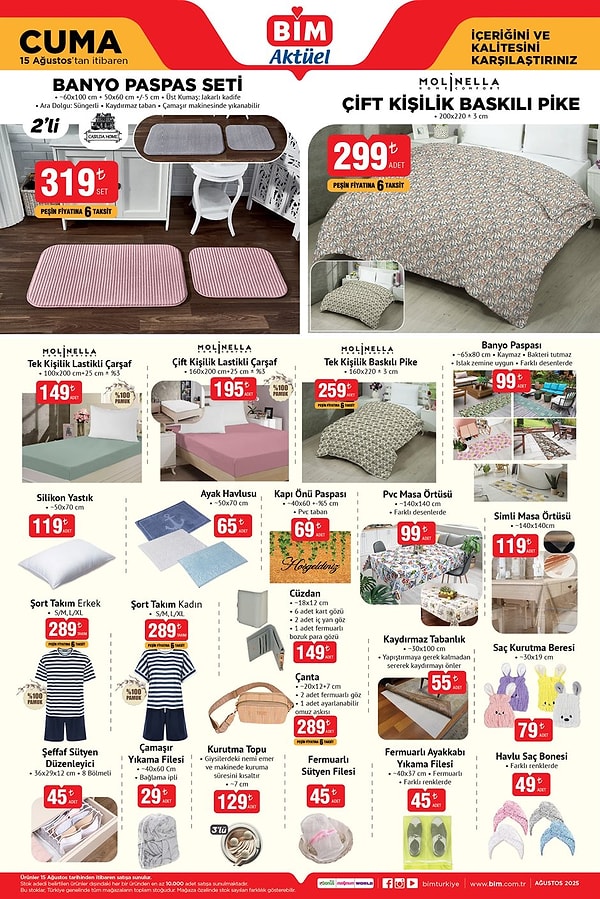Banyo Paspas Seti 2'li 319 TL